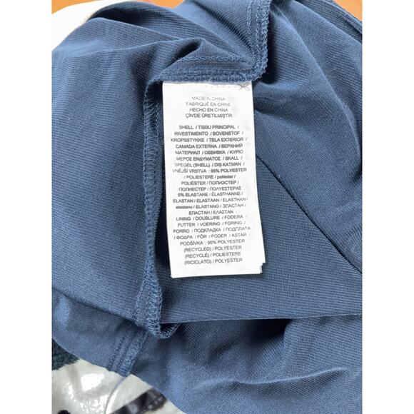 B37 Lauren Ralph Lauren Dress Womens 10 Metallic Knit One Shoulder Old Hollywood - Picture 6 of 8